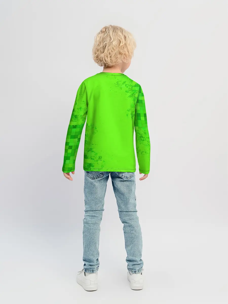 Детский лонгслив / MINECRAFT