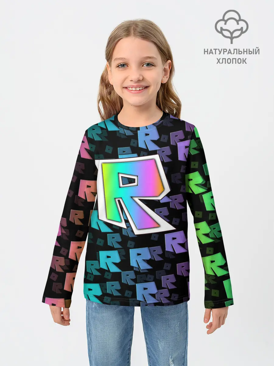 Детский лонгслив / ROBLOX