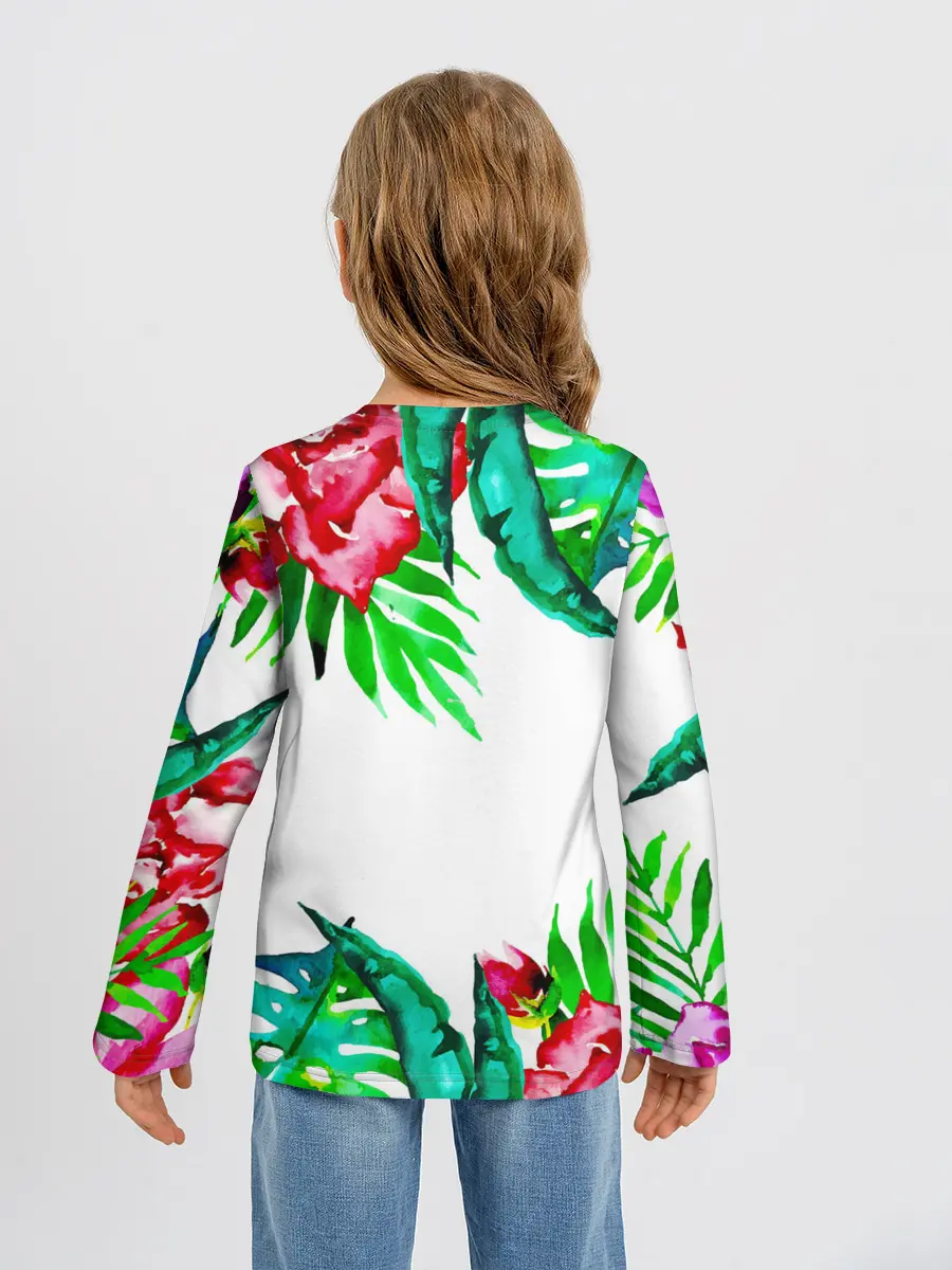 Детский лонгслив / Тропика