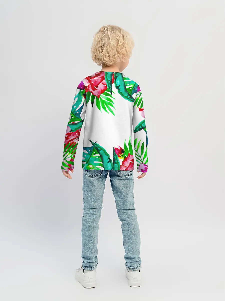 Детский лонгслив / Тропика