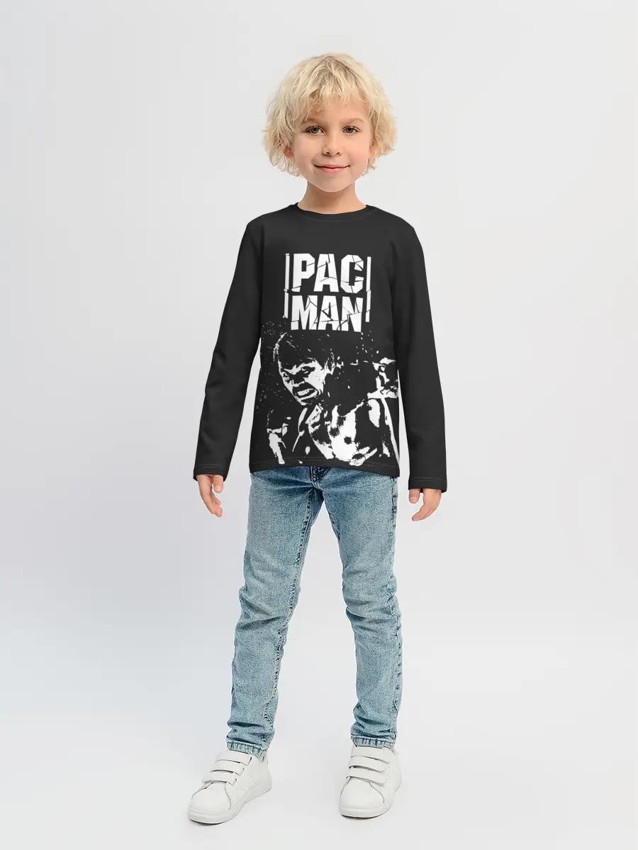 Детский лонгслив / Pac Man