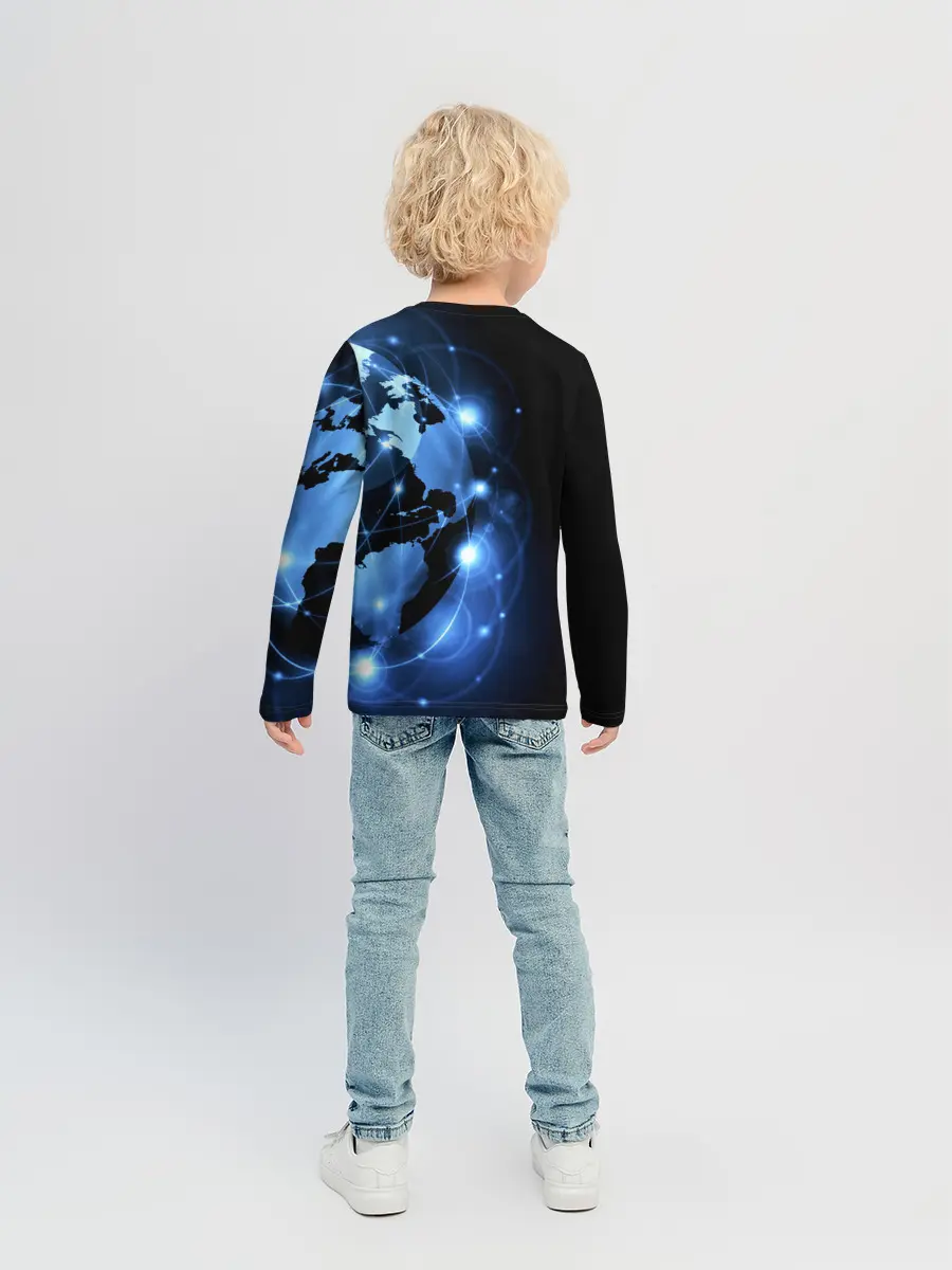 Детский лонгслив / Войска связи