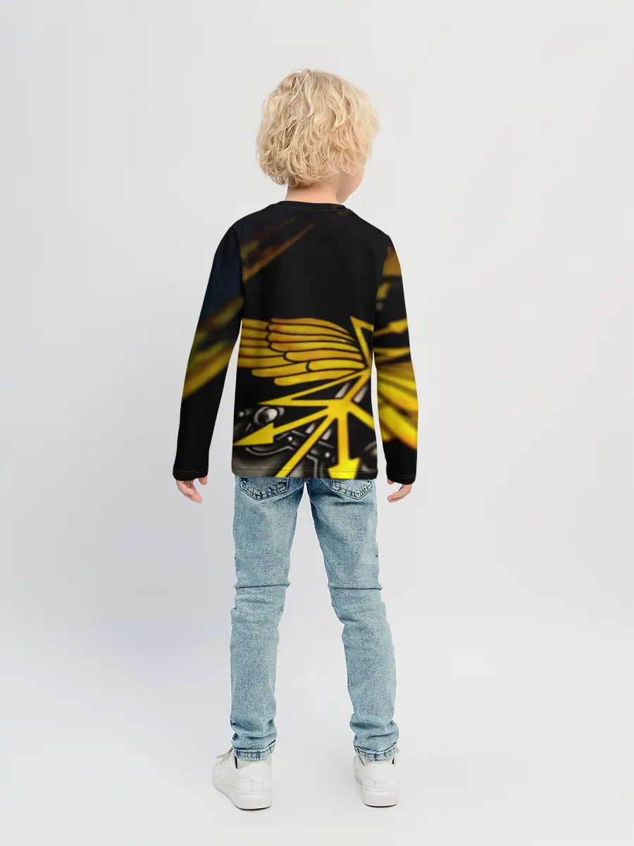 Детский лонгслив / Войска связи