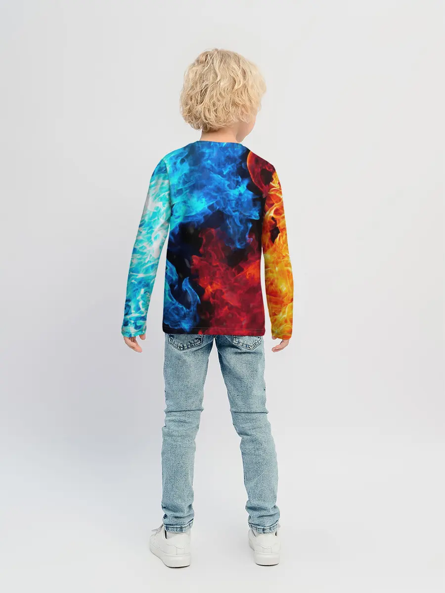 Детский лонгслив / Minecraft / Майнкрафт