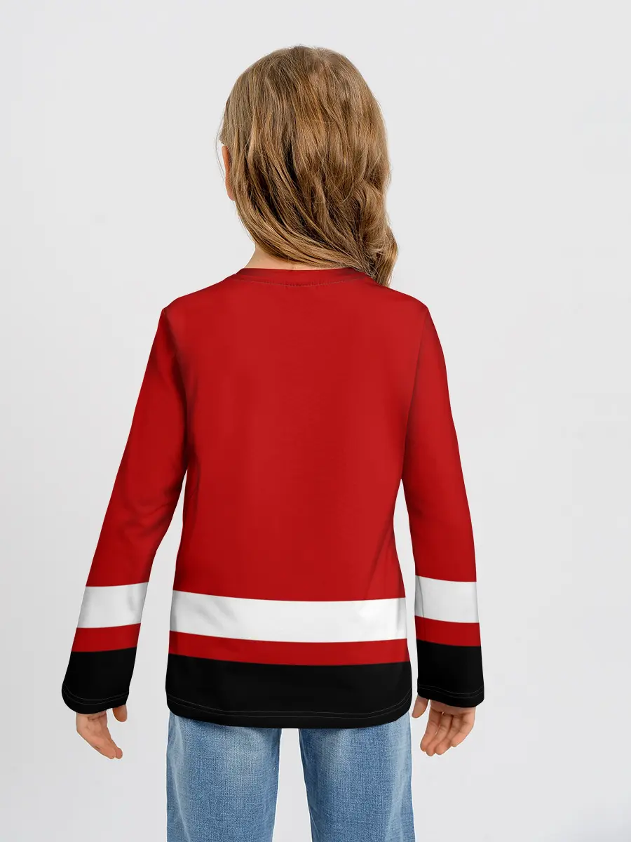 Детский лонгслив / Каролина Харрикейнз