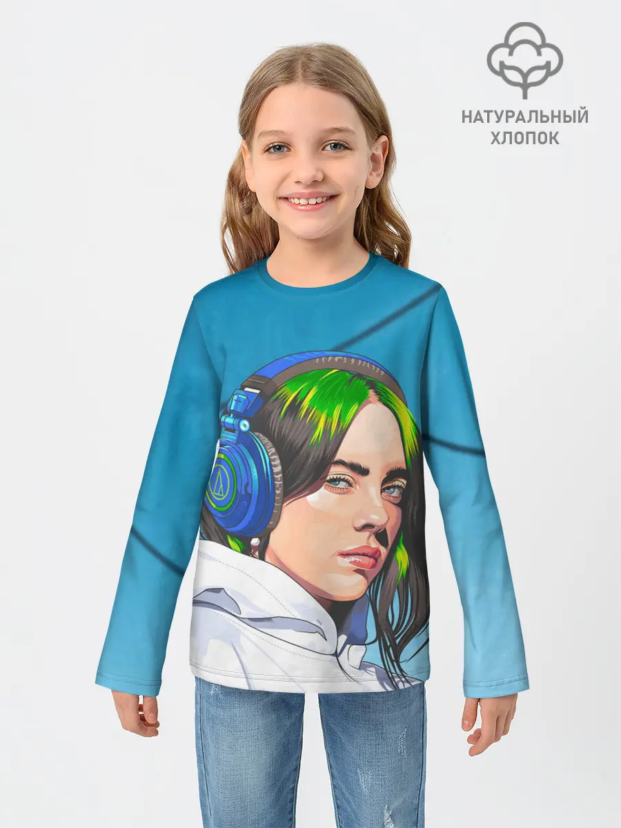 Детский лонгслив / БИЛЛИ АЙЛИШ