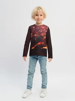 Детский лонгслив / Танджиро Камадо