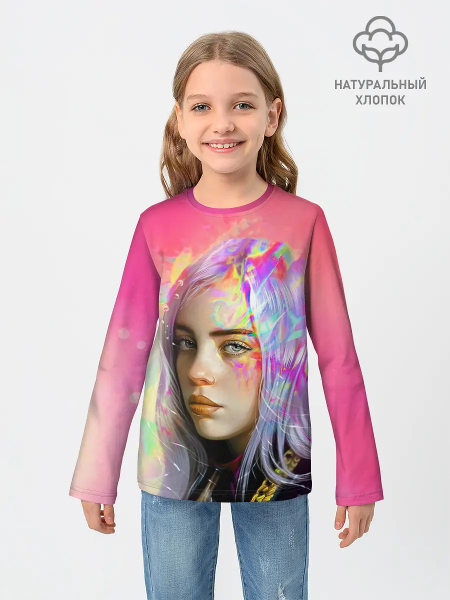Детский лонгслив / РАДУЖНЫЙ ОГОНЬ