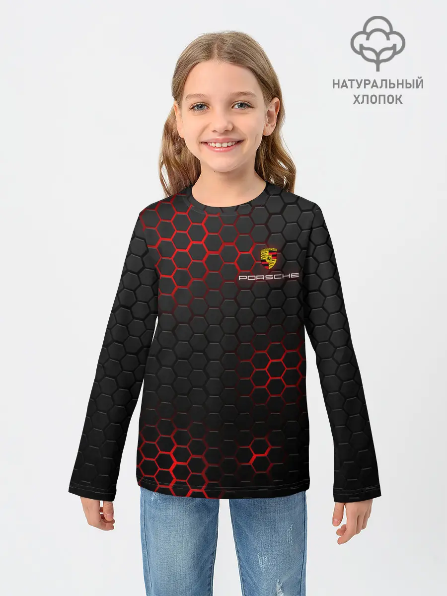 Детский лонгслив / PORSCHE | ПОРШ