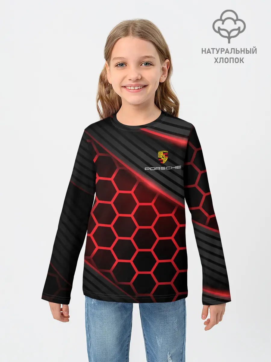 Детский лонгслив / PORSCHE | ПОРШЕ