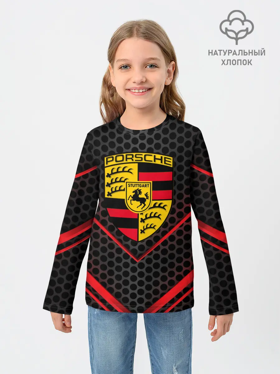 Детский лонгслив / PORSCHE | ПОРШЕ