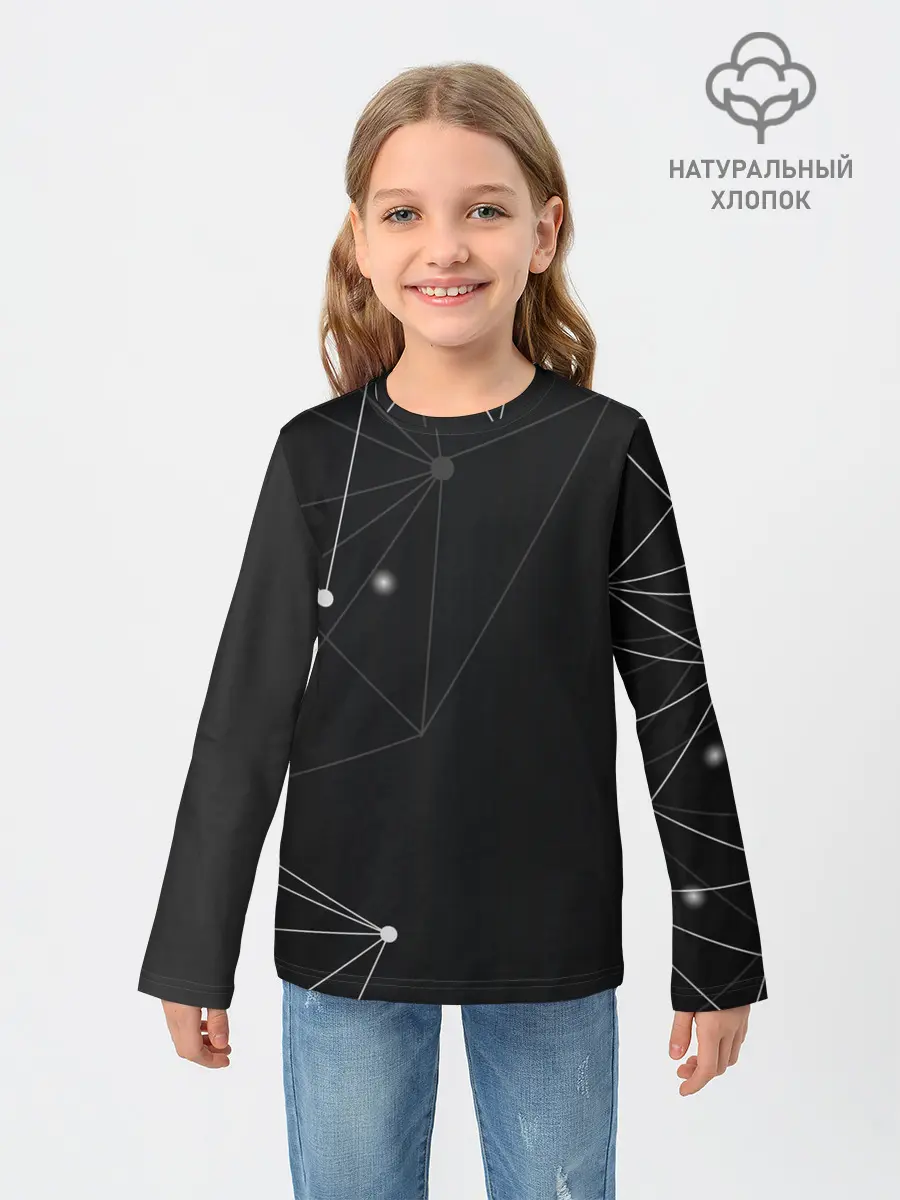 Детский лонгслив / si-fi art