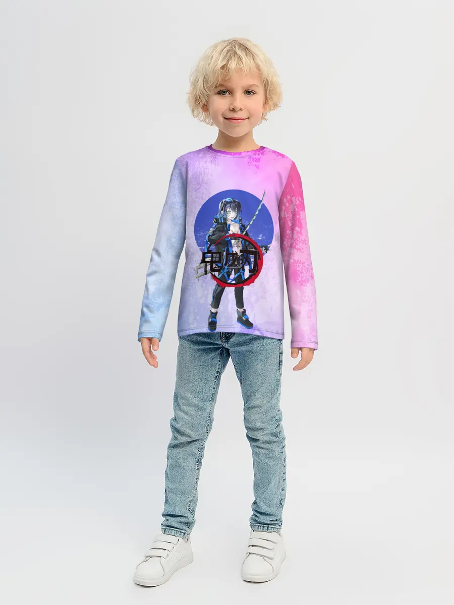 Детский лонгслив / Клинок рассекающий демонов