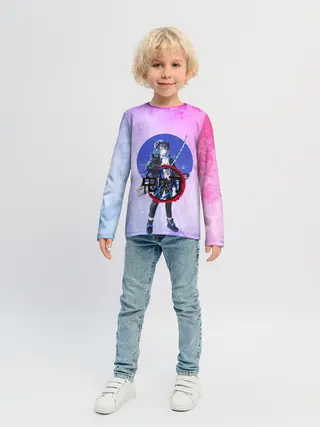 Детский лонгслив / Клинок рассекающий демонов