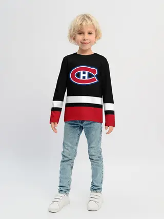 Детский лонгслив / Монреаль Канадиенс