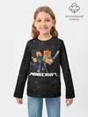Детский лонгслив / Minecraft / Майнкрафт