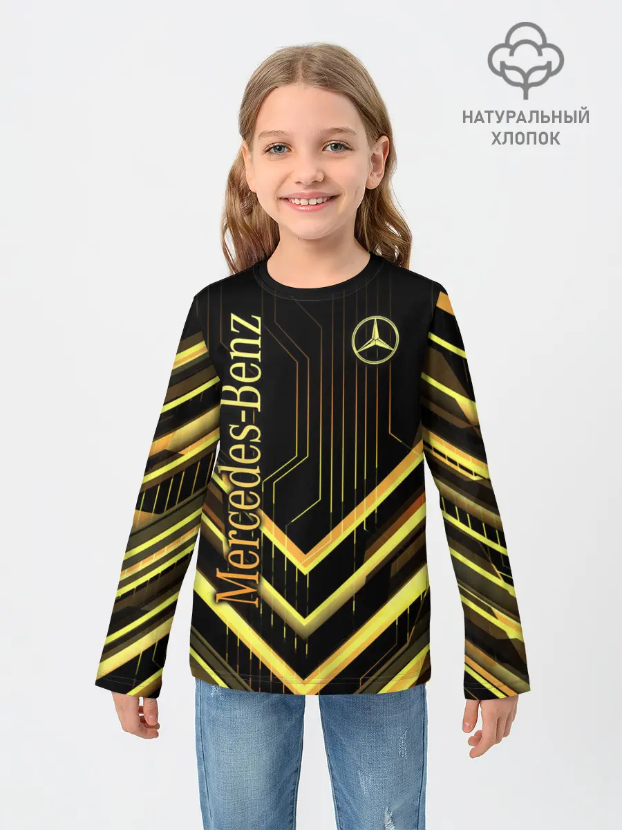 Детский лонгслив / Mercedes-Benz