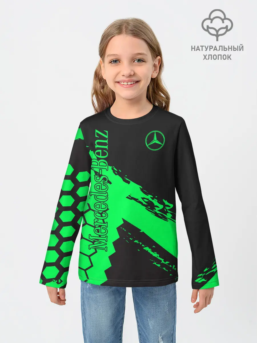Детский лонгслив / Mercedes-Benz