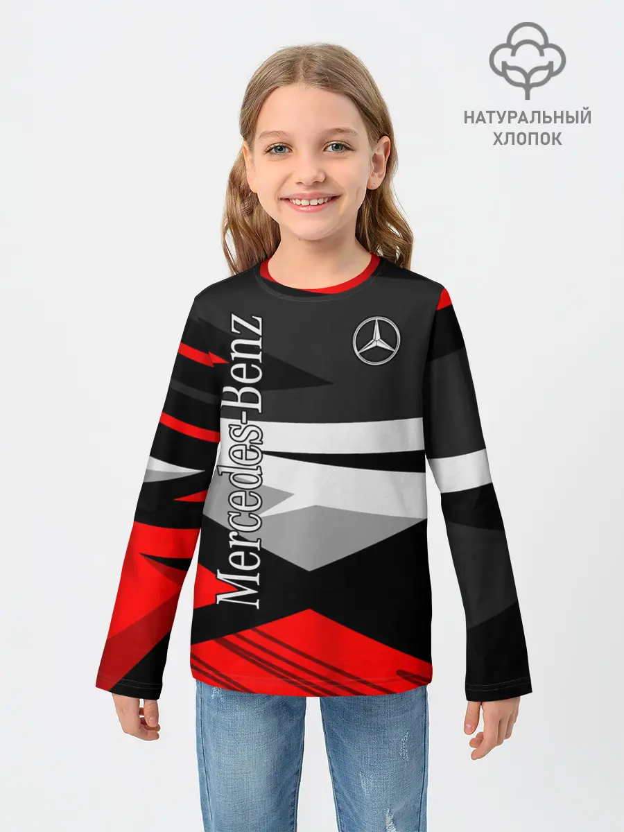 Детский лонгслив / Mercedes-Benz