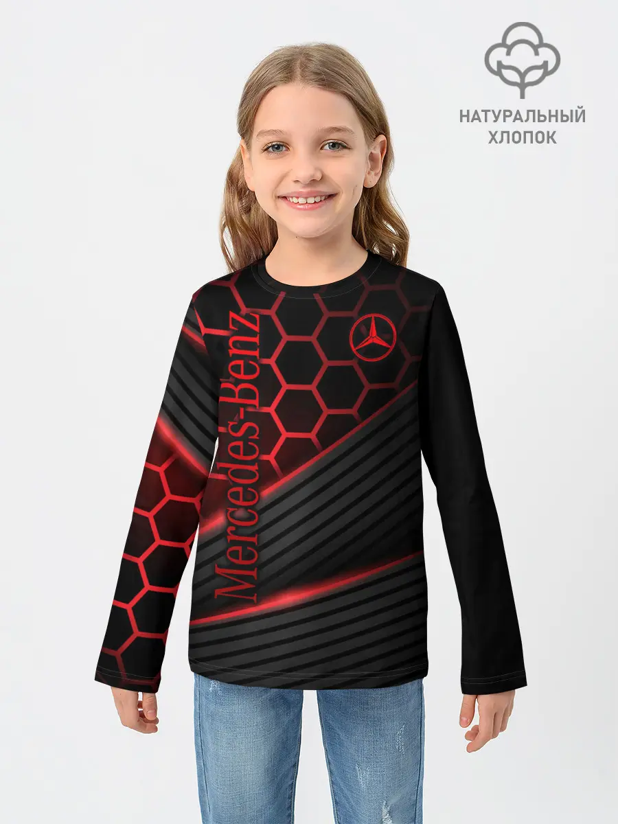 Детский лонгслив / Mercedes-Benz