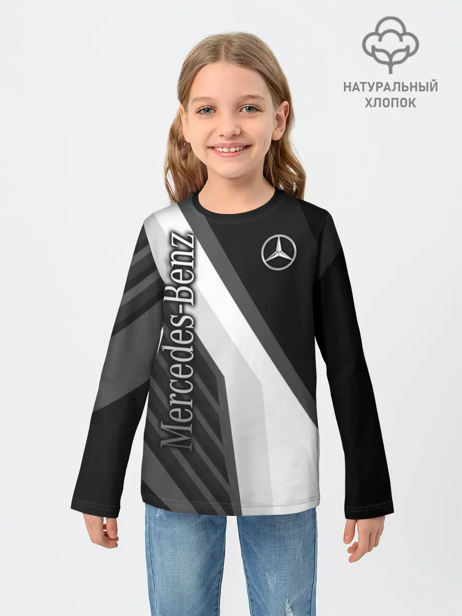 Детский лонгслив / Mercedes-Benz