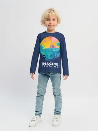 Детский лонгслив / Imagine Dragons