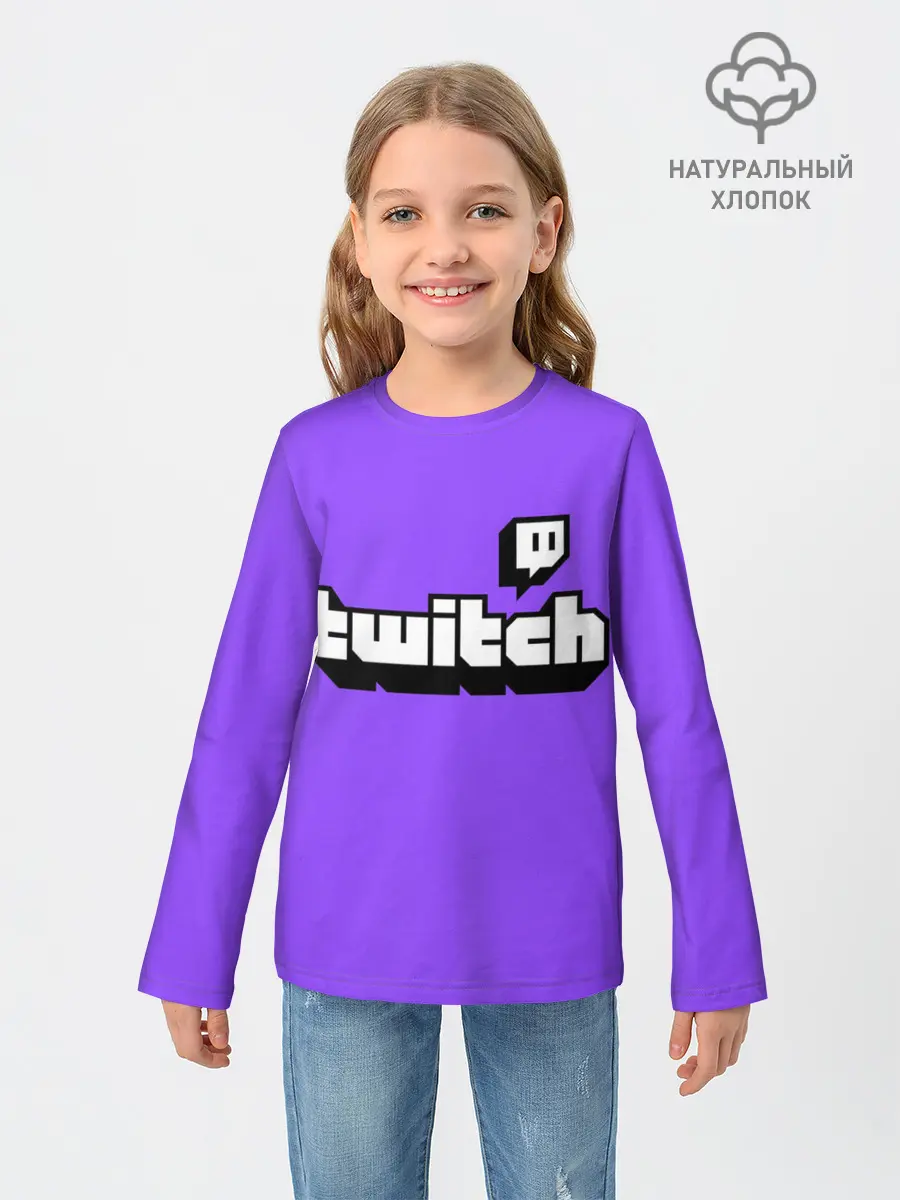 Детский лонгслив / Twitch