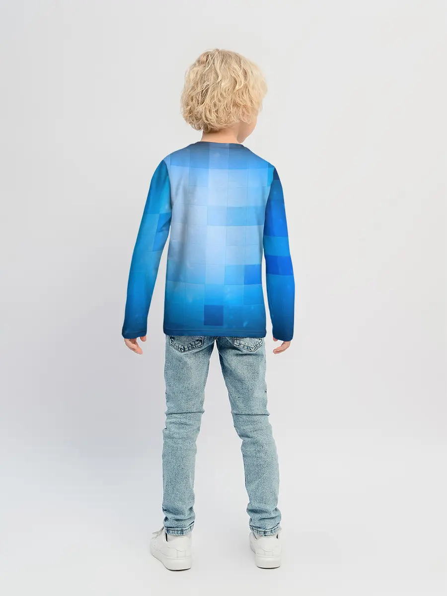 Детский лонгслив / Minecraft / Майнкрафт