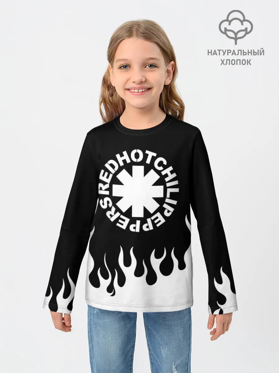 Детский лонгслив / Red Hot Chili Peppers