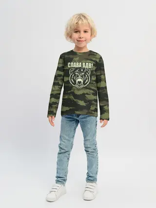 Детский лонгслив / Слава ВДВ!