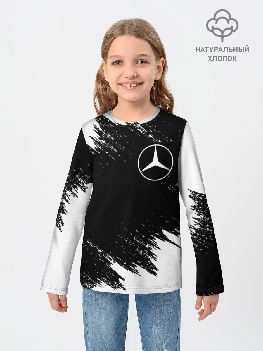 Детский лонгслив / MERCEDES | МЕРСЕДЕС