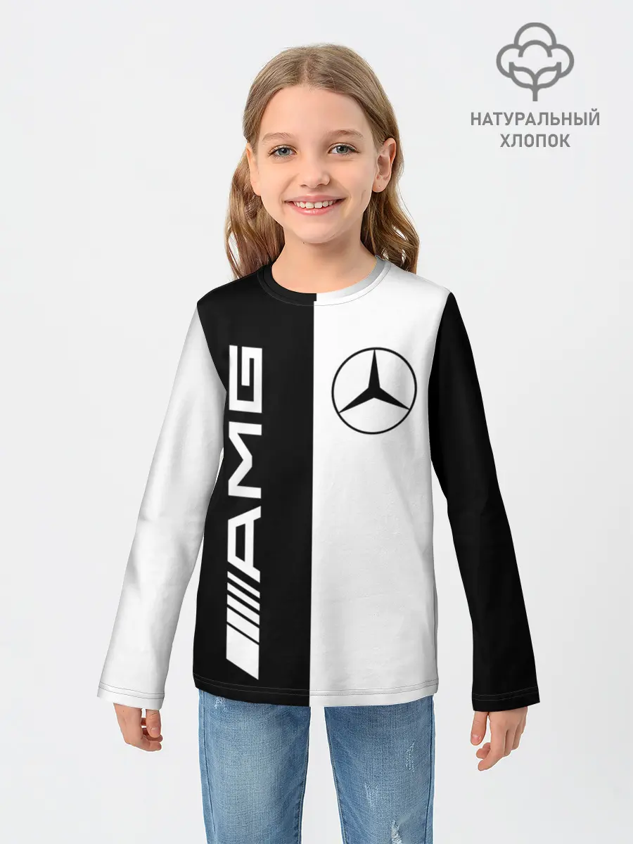 Детский лонгслив / MERCEDES AMG | МЕРСЕДЕС