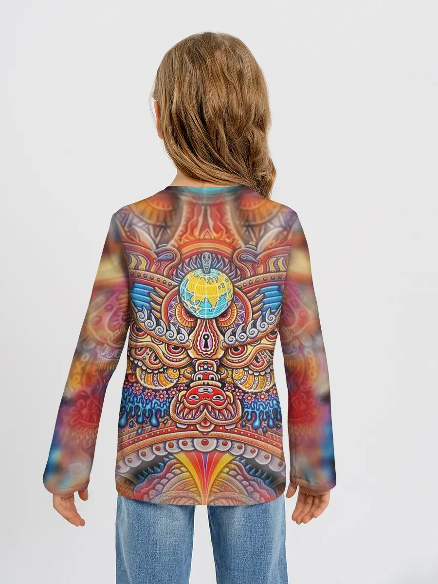 Детский лонгслив / Rising dragon