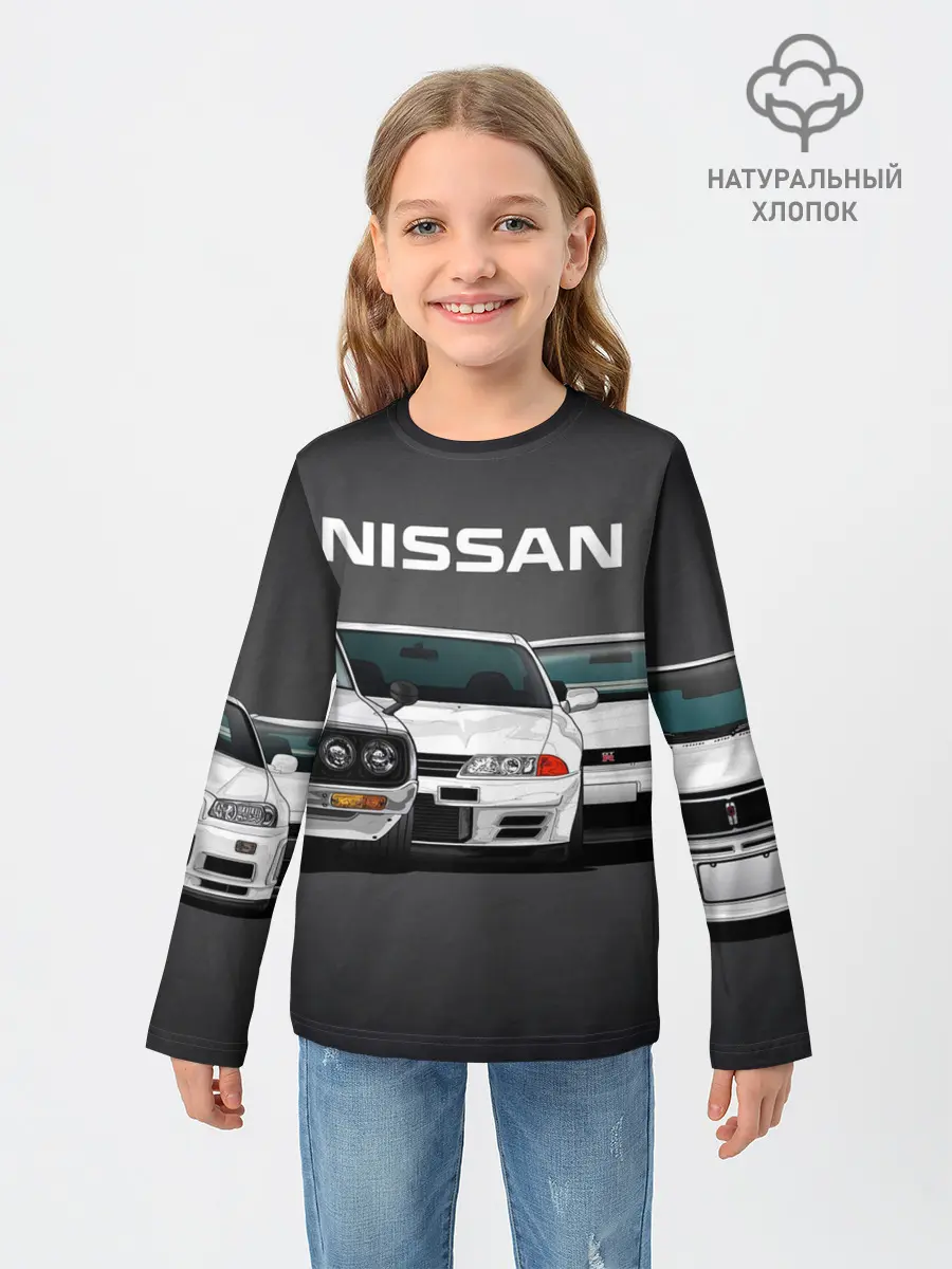 Детский лонгслив / NISSAN | НИССАН