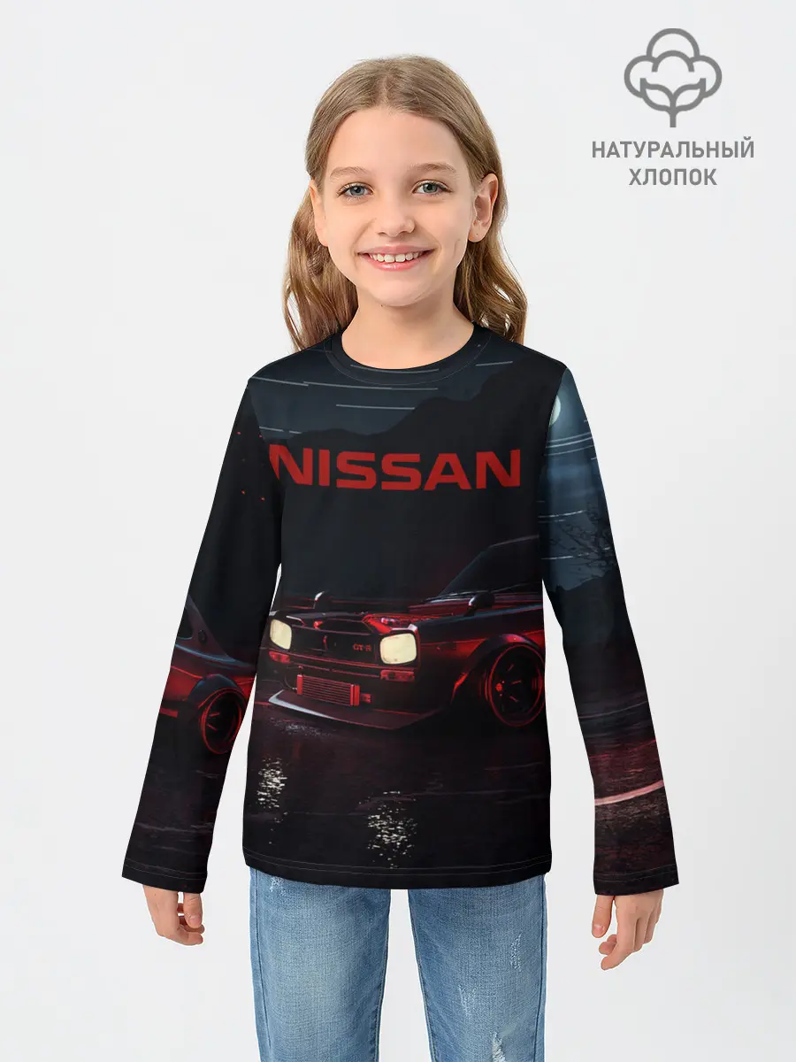 Детский лонгслив / NISSAN | НИССАН