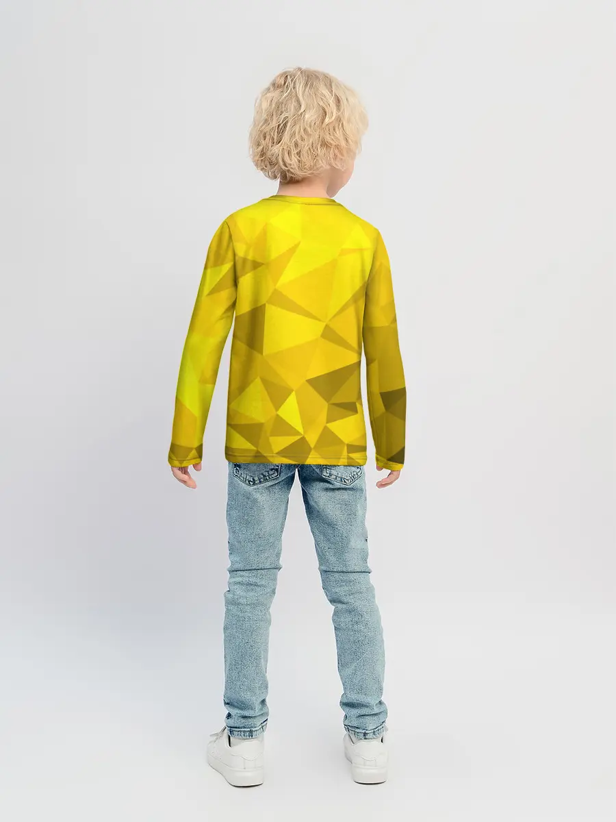 Детский лонгслив / YELLOW ABSTRACT