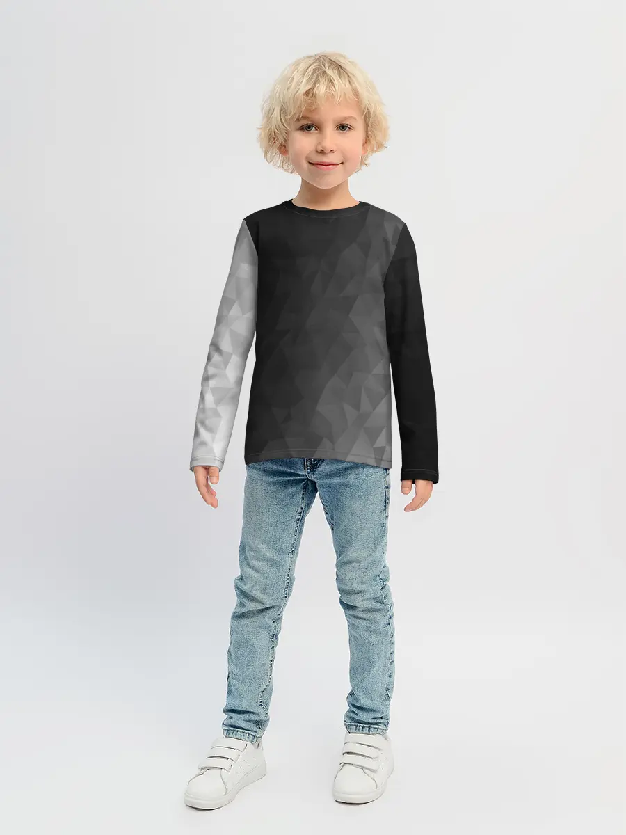 Детский лонгслив / Dark abstraction