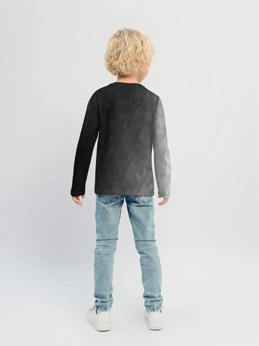 Детский лонгслив / Dark abstraction