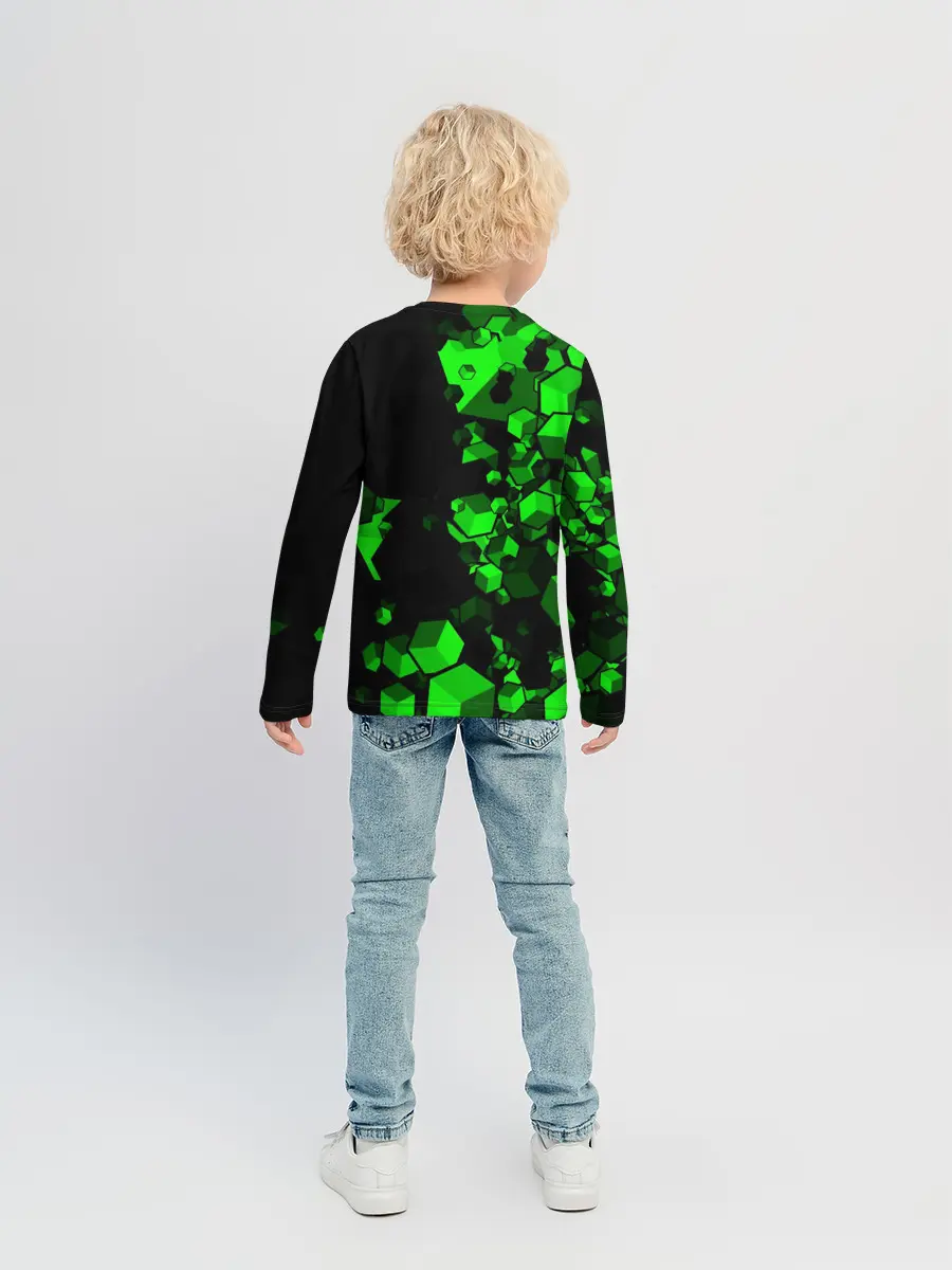 Детский лонгслив / MINECRAFT