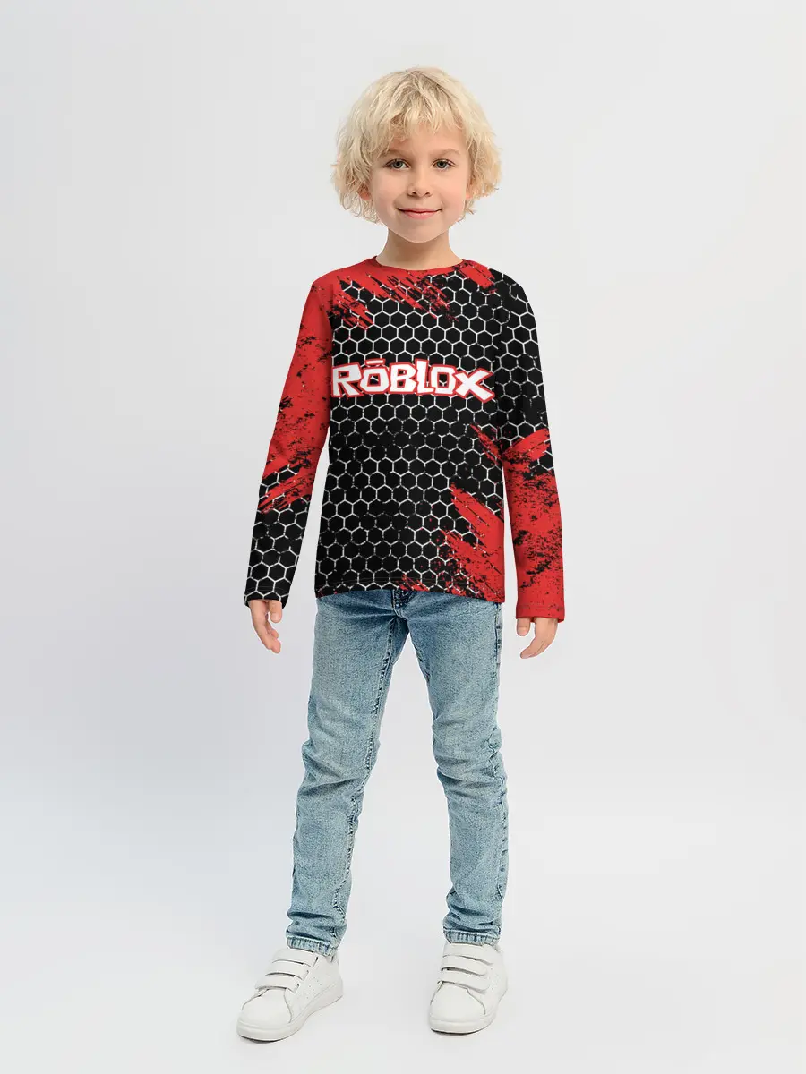 Детский лонгслив / ROBLOX