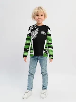 Детский лонгслив / Пограничные Войска