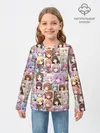 Детский лонгслив / MANY FACES OF ANIME GIRLS