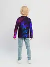 Детский лонгслив / NEON FRACTAL