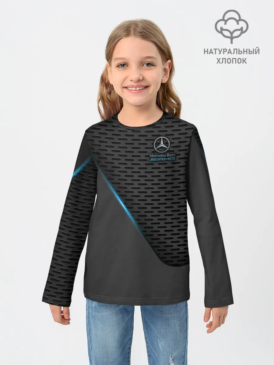 Детский лонгслив / Mercedes-AMG