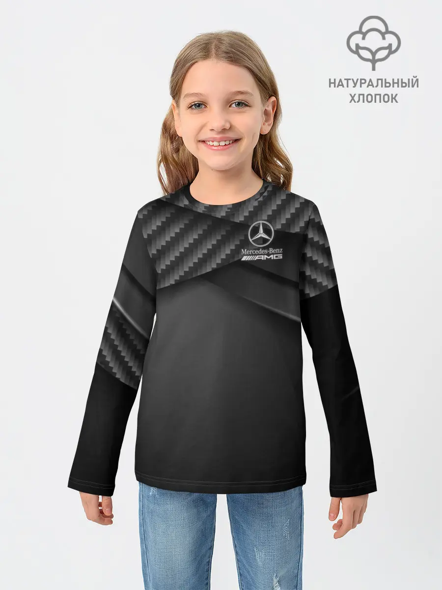 Детский лонгслив / Mercedes-AMG