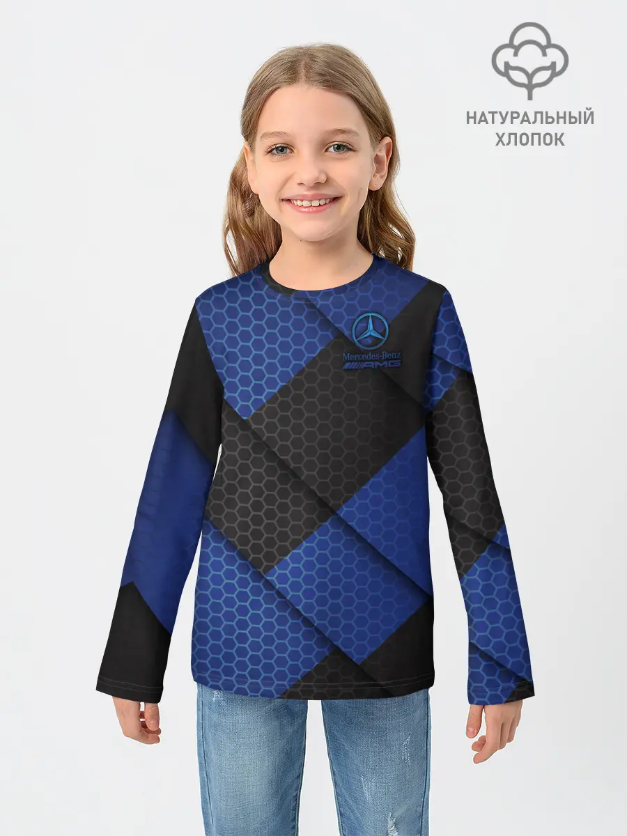 Детский лонгслив / Mercedes-AMG