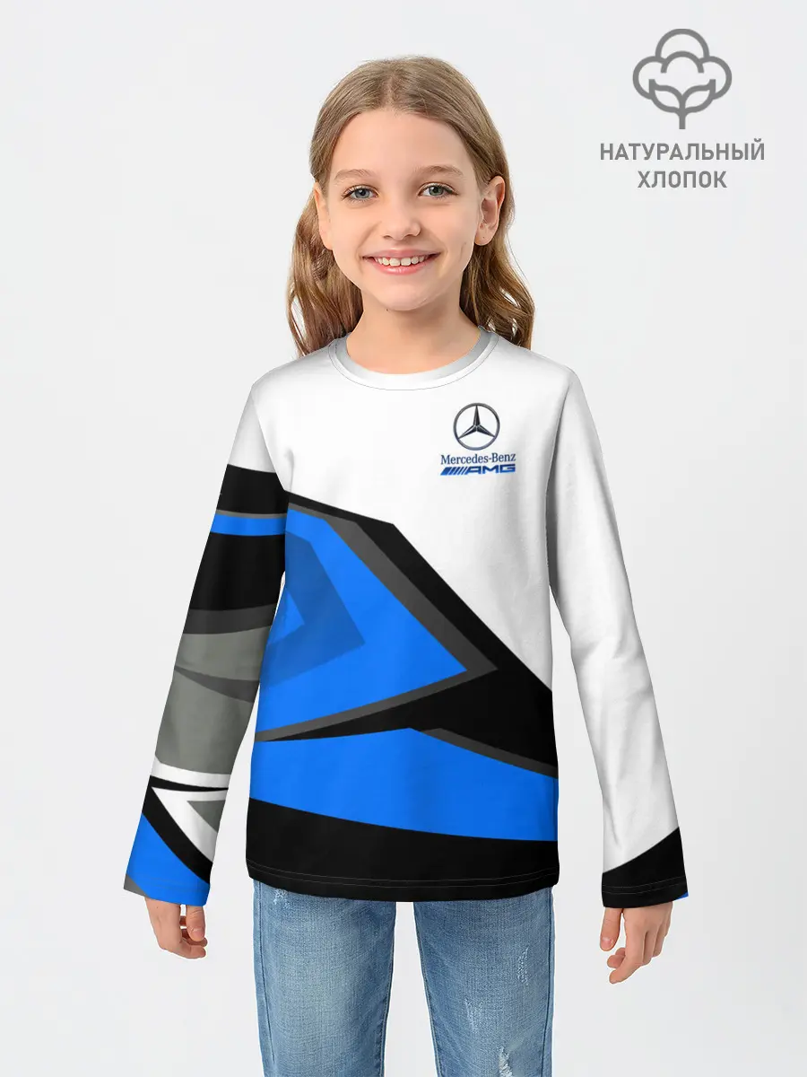 Детский лонгслив / Mercedes-AMG