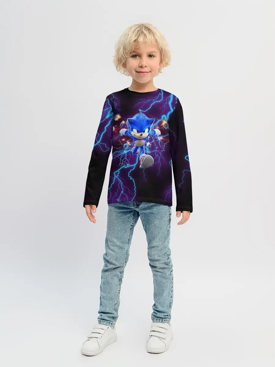 Детский лонгслив / SONIC