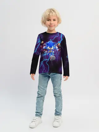 Детский лонгслив / SONIC