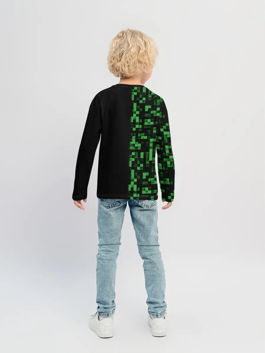 Детский лонгслив / MINECRAFT
